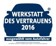 Zufriedenheitsabfrage 2015 bei Kunden Freier Werkstätten. Durchgeführt von Mister A.T.Z.-Marketing, 58313 Herdeke - www.werkstatt-des-vertrauen.de