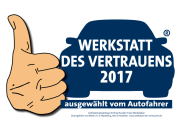 Zufriedenheitsabfrage 2016 bei Kunden Freier Werkstätten. Durchgeführt von Mister A.T.Z.-Marketing, 58313 Herdeke - www.werkstatt-des-vertrauen.de