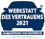 Zufriedenheitsabfrage 2020 bei Kunden Freier Werkstätten. Durchgeführt von Mister A.T.Z.-Marketing, 58313 Herdeke - www.werkstatt-des-vertrauen.de